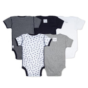 Set of 5 Short Sleeve Bodysuits